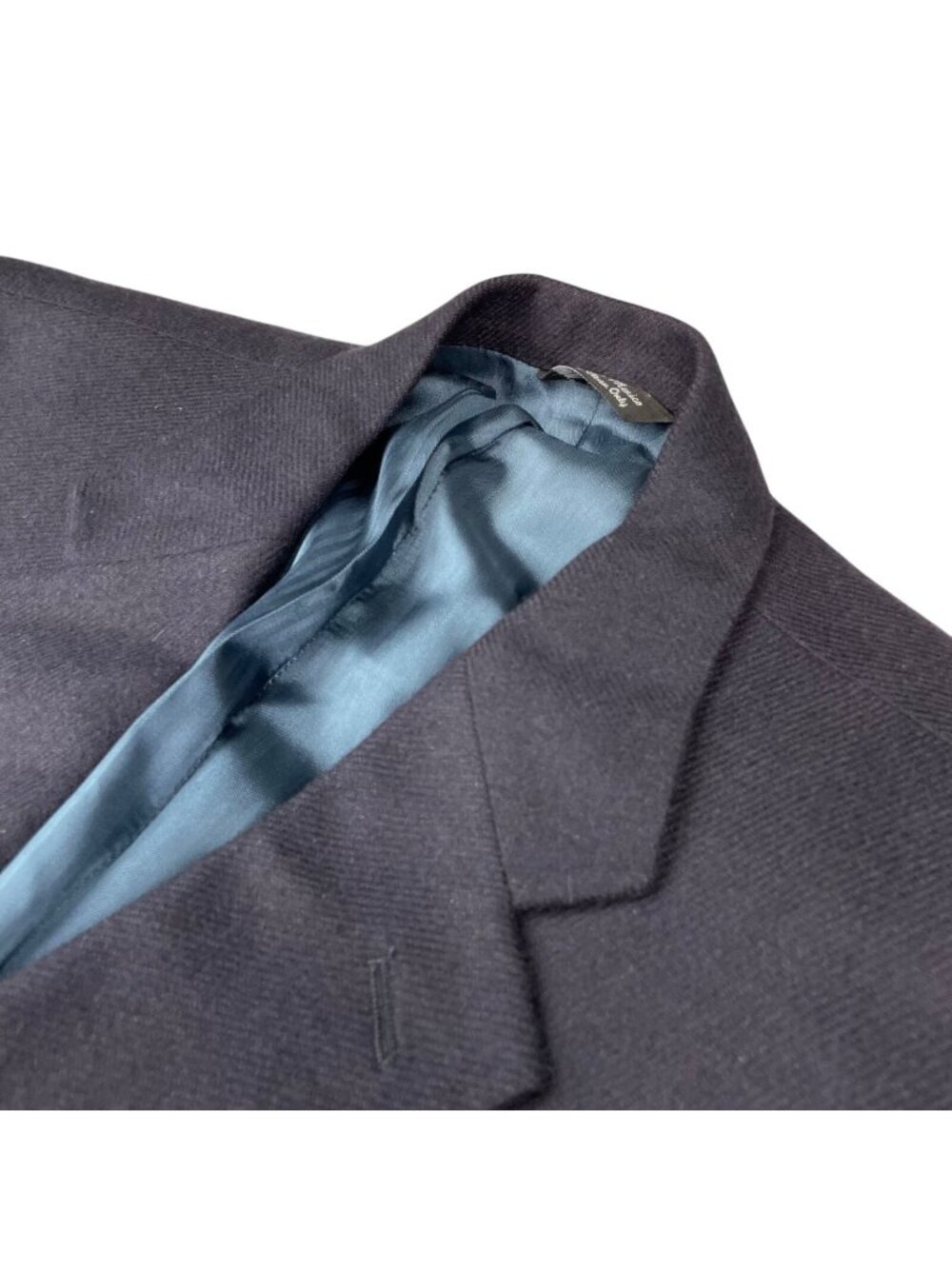 Joseph & Lyman Mens 100% Cashmere 3-Button Blazer Navy Blue • 44R